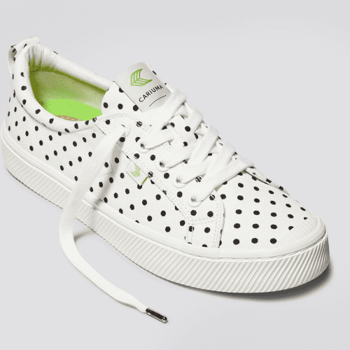 oca low off white polka dots canvas sneaker.slideshow3