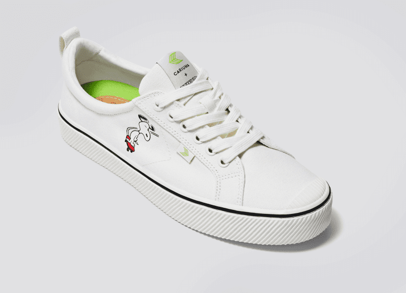 oca low peanuts skate off white canvas sneaker.slideshow2 96efaa2b 83dc 4873 a9d7 1e5a9ba1be69