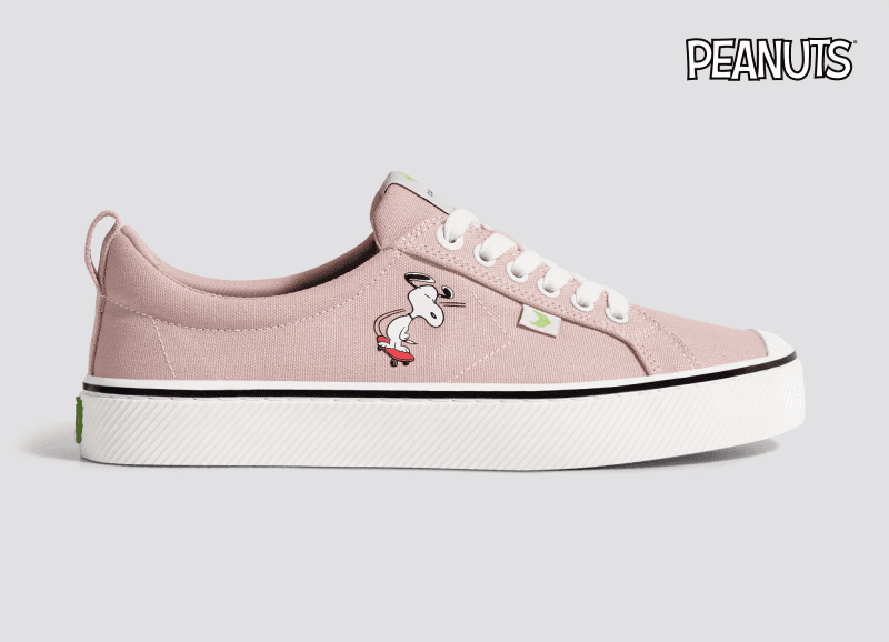 oca low peanuts skate rose canvas sneaker.slideshow1 028ef4b1 3379 49d9 8570 1ad892a162e3