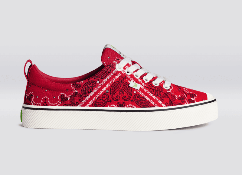 oca low red bandana canvas sneaker.slideshow1