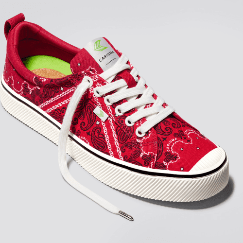 oca low red bandana canvas sneaker.slideshow3