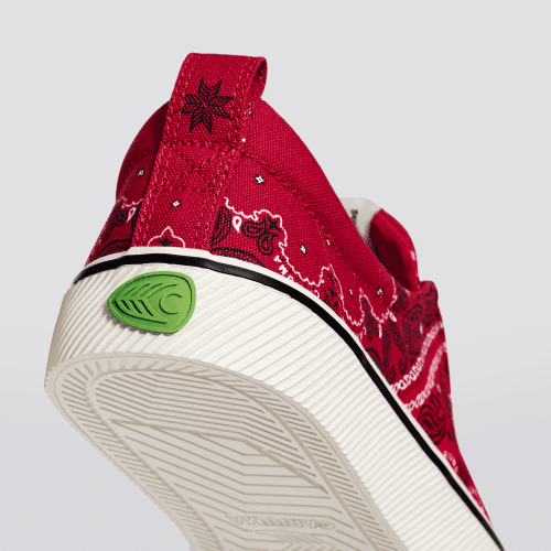 oca low red bandana canvas sneaker.slideshow4