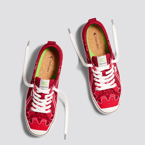 oca low red bandana canvas sneaker.slideshow5