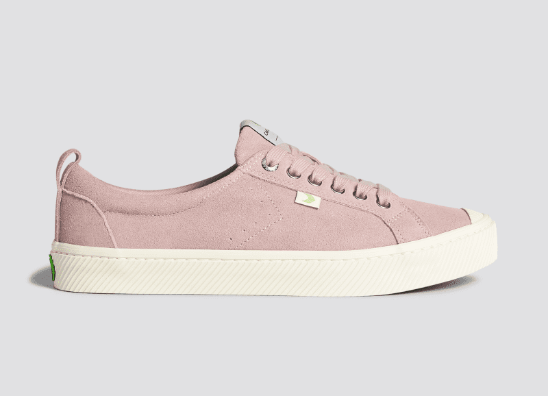 oca low rose red suede sneaker.slideshow1