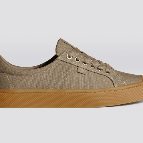 oca low sand gum canvas sneaker.slideshow1