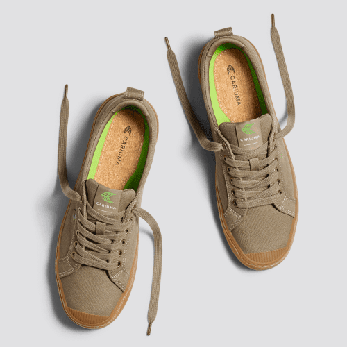 oca low sand gum canvas sneaker.slideshow5 921870fe d7ca 41e2 8dde c3a6691a34e6