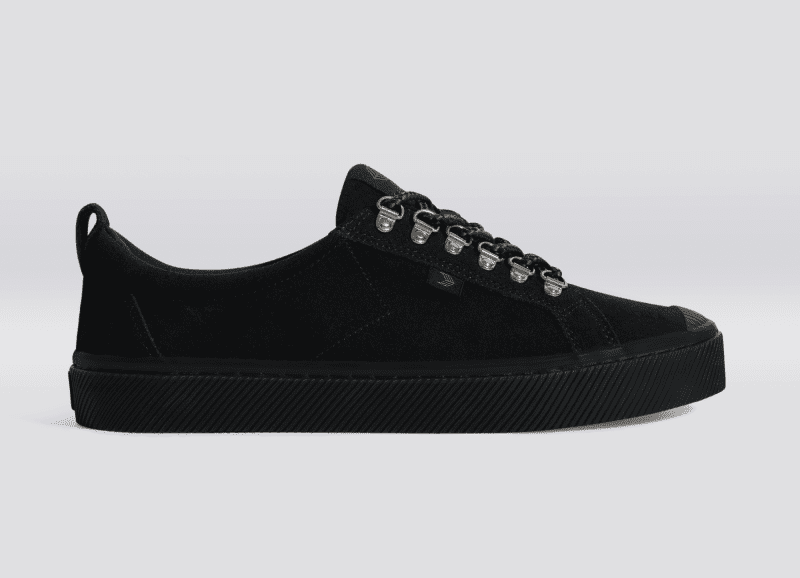 oca low speed hooks all black suede sneaker.slideshow1