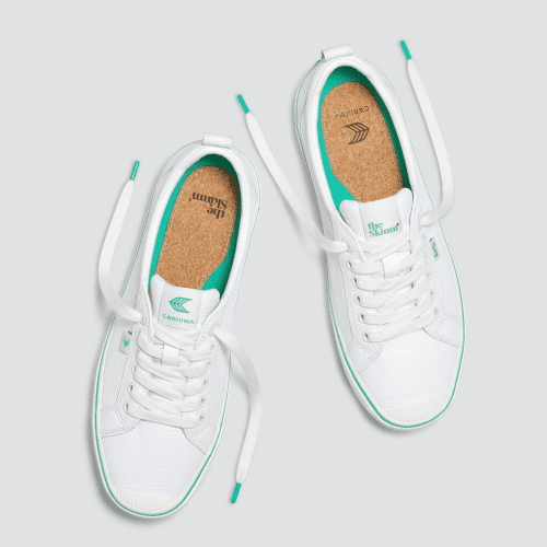 oca low the skimm premium leather sneaker.slideshow5