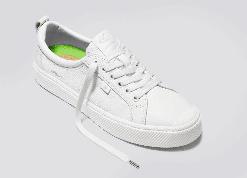 oca low white premium leather sneaker.slideshow2 79706ee5 3aa5 44a9 b046 f94ee3c454a7