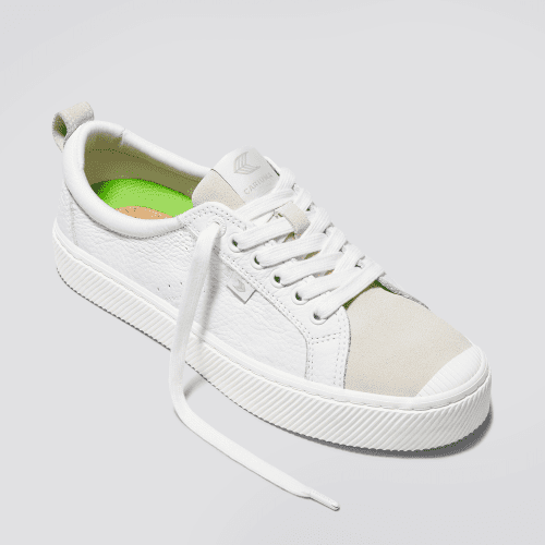 oca low white premium leather vintage suede sneaker.fb feed c024dcc4 6a52 400e a8f4 6dcf7a8e0018