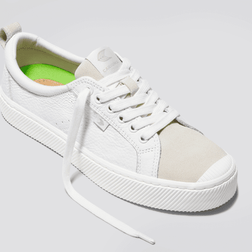 oca low white premium leather vintage suede sneaker.slideshow2 aa0d65e8 2283 4b39 abdd 2b44a99cb4fc