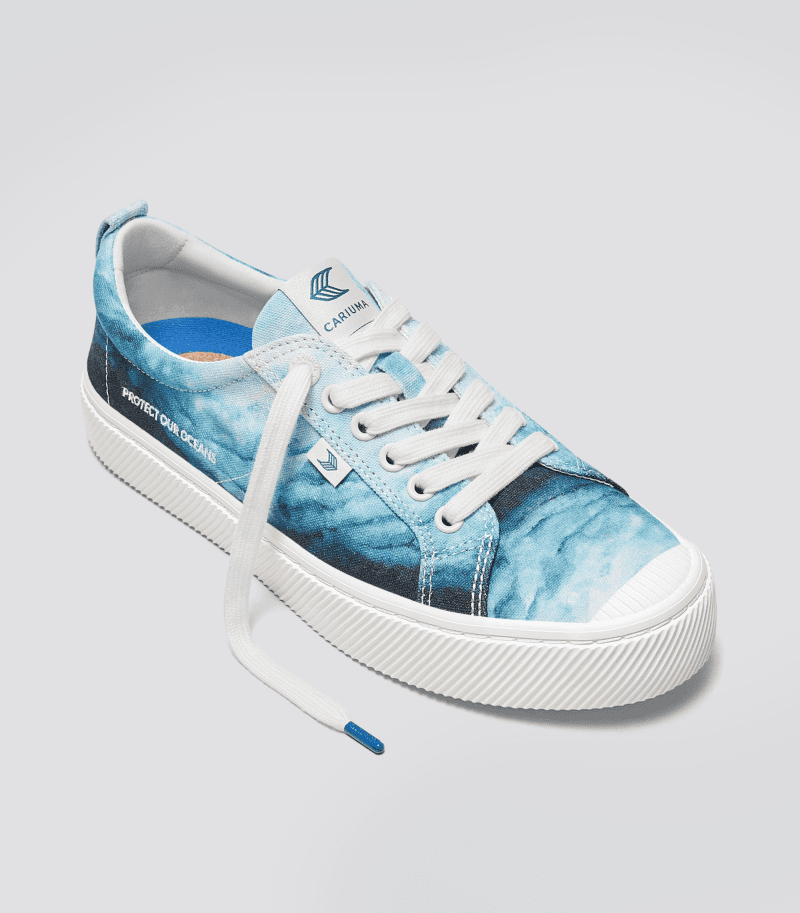 oca low world ocean day canvas sneaker.fb feed