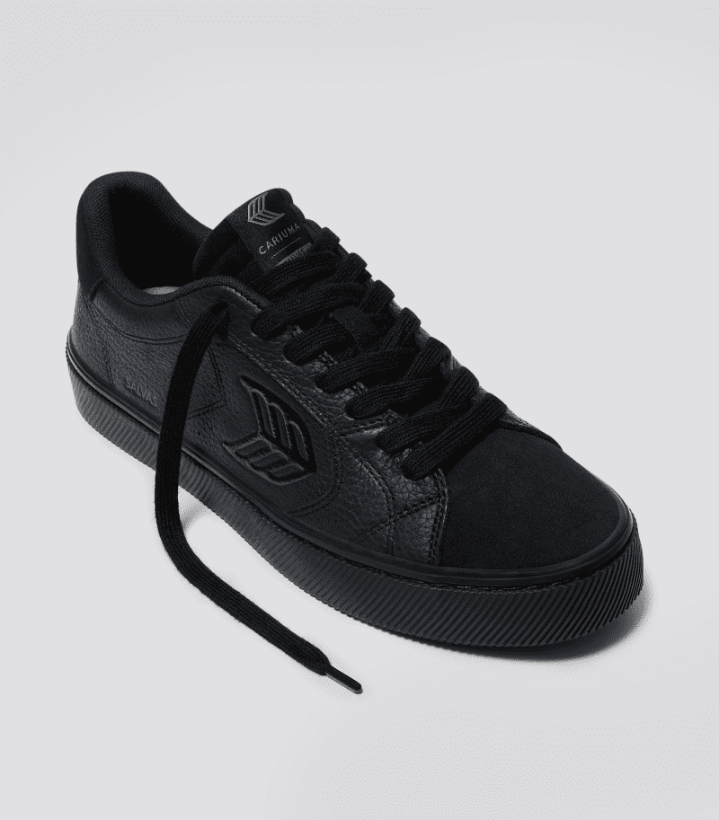 salvas all black premium leather sneaker.fb feed 09d11948 eeed 4601 b1f1 502b04add344