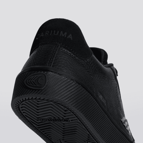 salvas all black premium leather sneaker.slideshow4 12f124ad 63f9 4b14 aef9 f0c39e2dabe6