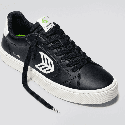 salvas black lwg leather off white sneaker.slideshow3 32b01b60 80b9 4cef b248 07887f1d9dcd