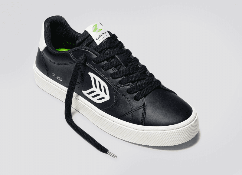 salvas black lwg leather off white sneaker.slideshow3 32b01b60 80b9 4cef b248 07887f1d9dcd