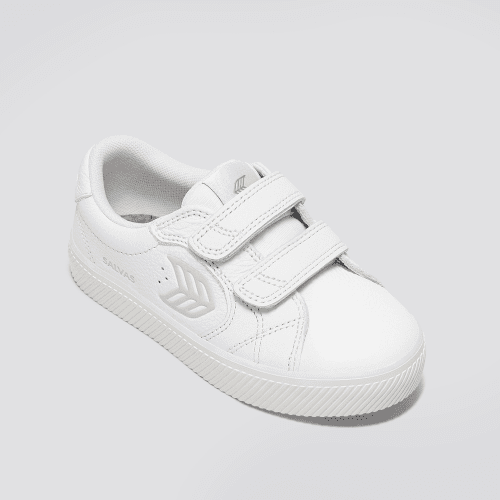 salvas kids white premium leather ice sneaker.fb feed