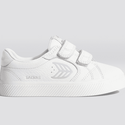 salvas kids white premium leather ice sneaker.slideshow1