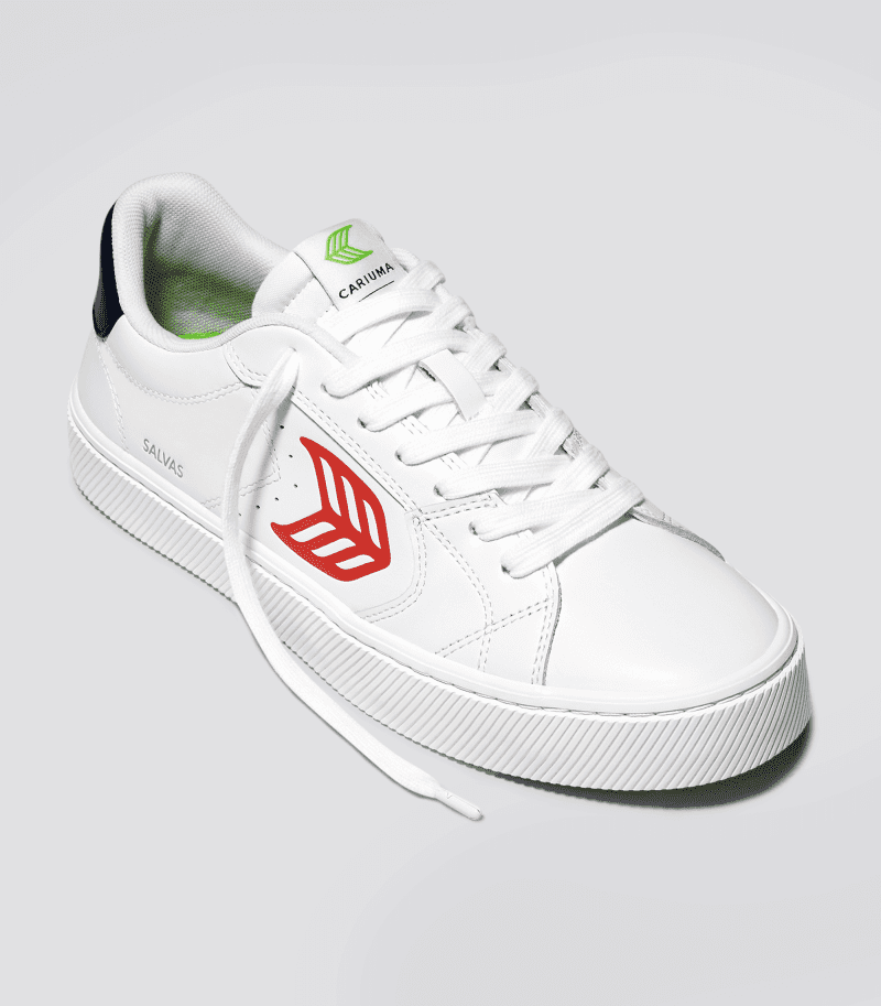 salvas white leather red logo navy sneaker.fb feed 55032076 93aa 4e24 8fa2 1f44467c63e6