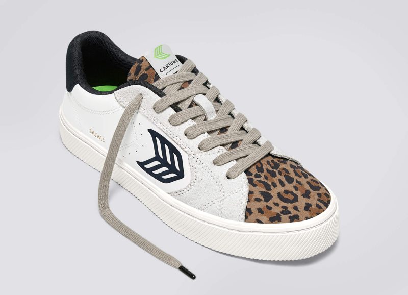 salvas white leather suede leopard print black sneaker.slideshow2 e39bc2e8 9064 4209 a5a3 1ce3e7189438