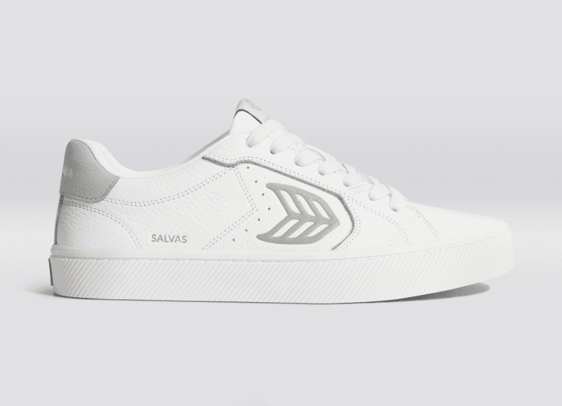 salvas white premium leather grey sneaker.slideshow1