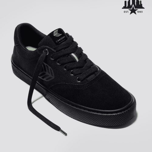 skatepark of tampa naioca pro all black suede sneaker.hover fb feed