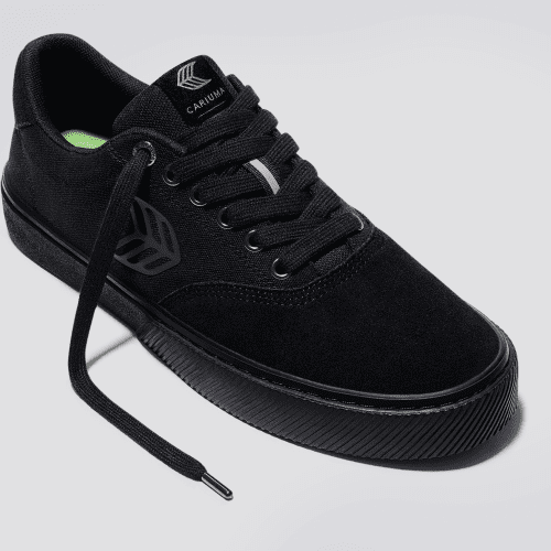 skatepark of tampa naioca pro all black suede sneaker.slideshow2