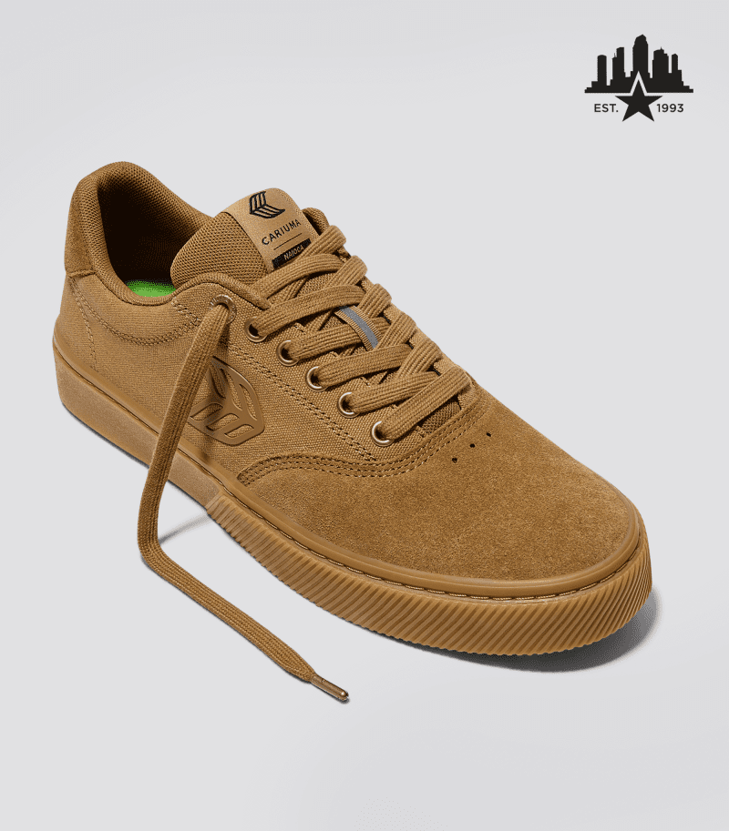 skatepark of tampa naioca pro all camel gum suede sneaker.fb feed