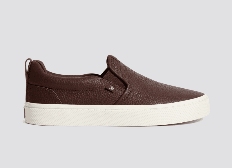 slip on brown premium leather sneaker.slideshow1