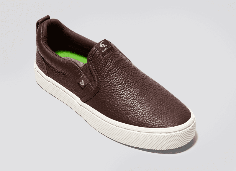 slip on brown premium leather sneaker.slideshow2