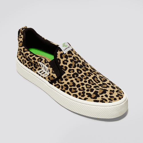 slip on leopard canvas sneaker.fb feed