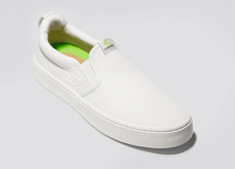 slip on off white canvas sneaker.slideshow3