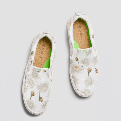 slip on off white giant lilies canvas sneaker.slideshow5 9a04c12e 2278 4d4b ada5 2c870f09786a