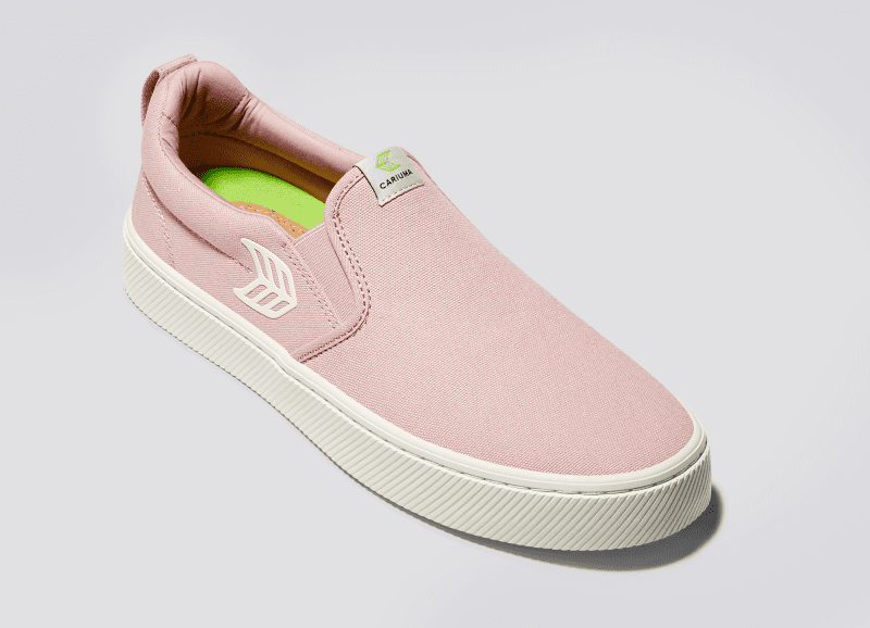 slip on rose canvas sneaker.slideshow3