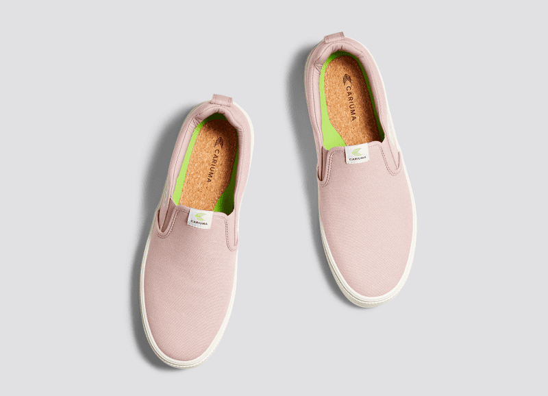 slip on rose canvas sneaker.slideshow5