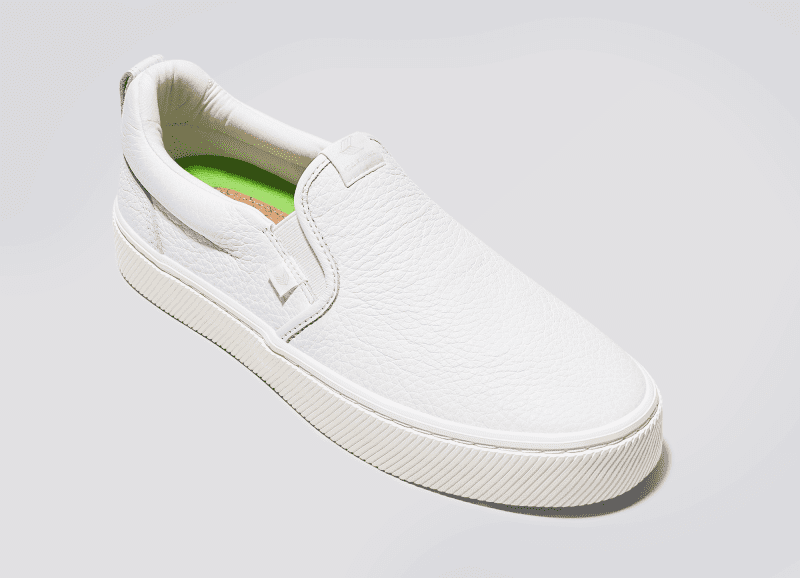 slip on white premium leather sneaker.slideshow2