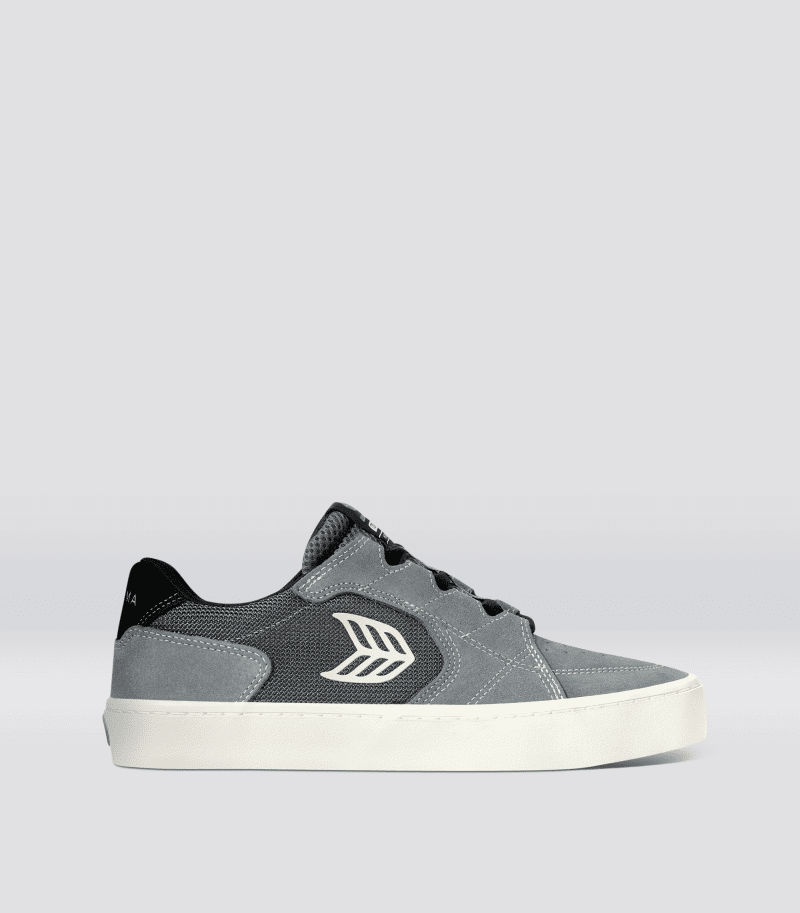 t20 pro charcoal grey ivory sneaker.side view