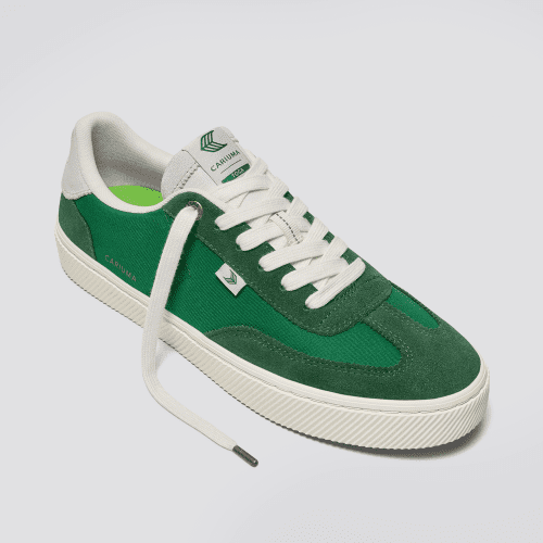 toca green suede sneaker.fb feed