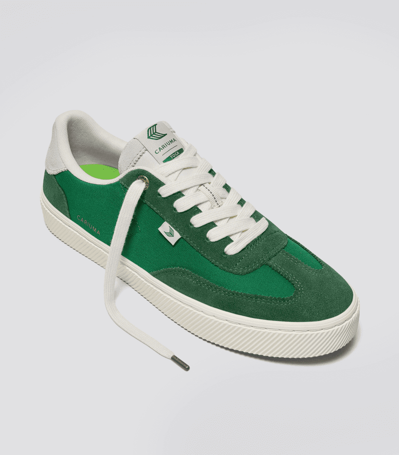 toca green suede sneaker.hover