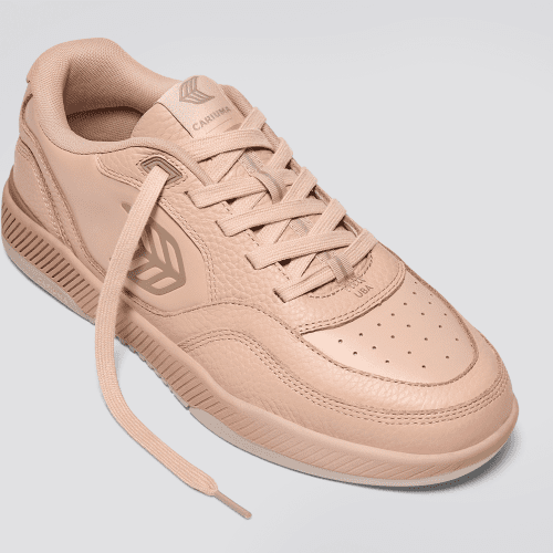 uba beige premium leather nude sneaker.slideshow2 e2de89ca 861a 4785 8ce0 539cead292a8