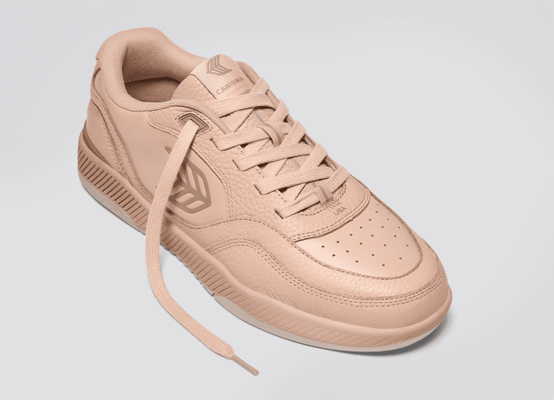 uba beige premium leather nude sneaker.slideshow2 e2de89ca 861a 4785 8ce0 539cead292a8