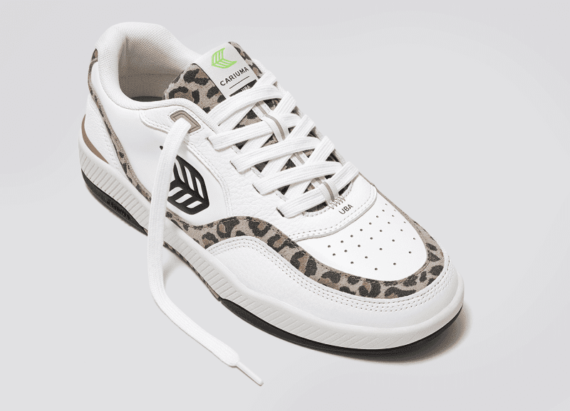 uba white premium leather suede leopard black sneaker.slideshow2