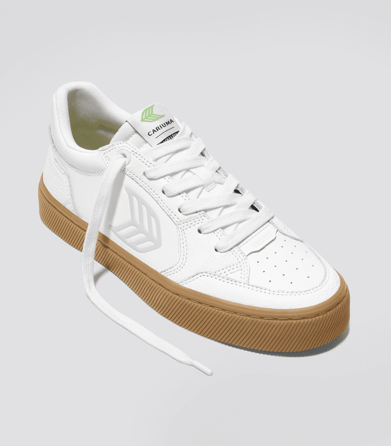 vallely gum white leather sneaker.fb feed