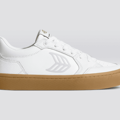 vallely gum white leather sneaker.slideshow1 55321f82 01c3 4313 99f0 a4e2c73e0e41