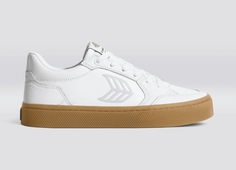 vallely gum white leather sneaker.slideshow1 55321f82 01c3 4313 99f0 a4e2c73e0e41