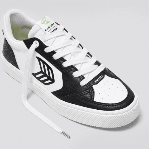 vallely pro white leather black black sneaker.slideshow2