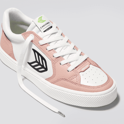 vallely pro white leather rose sneaker.slideshow2 b77ad660 3962 4182 b0bc 5297235c5620