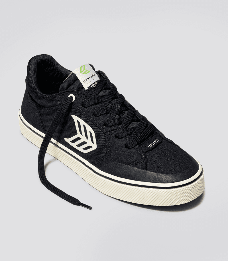 vallely skate black ivory cordura suede sneaker.fb feed