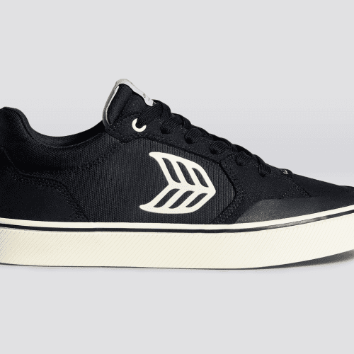 vallely skate black ivory cordura suede sneaker.slideshow1