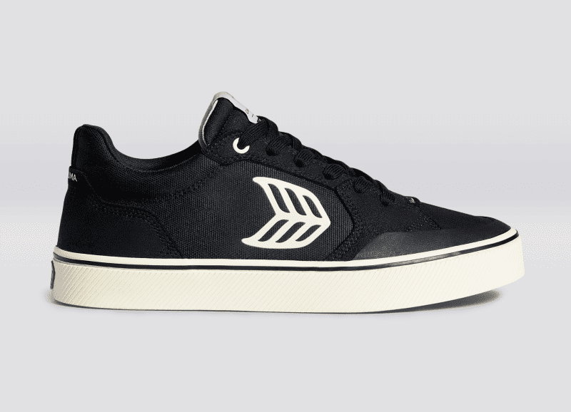 vallely skate black ivory cordura suede sneaker.slideshow1